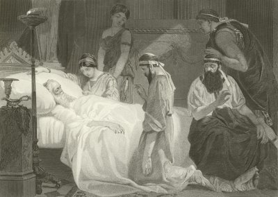 Muerte de Pericles, 429 a.C. de Alonzo Chappel